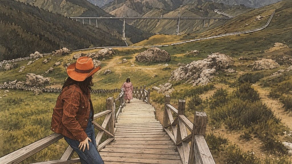 她们18,一个学美声,一个玩摇滚
